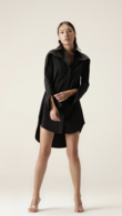 mini black thob dress