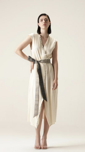 zey beige cardi dress