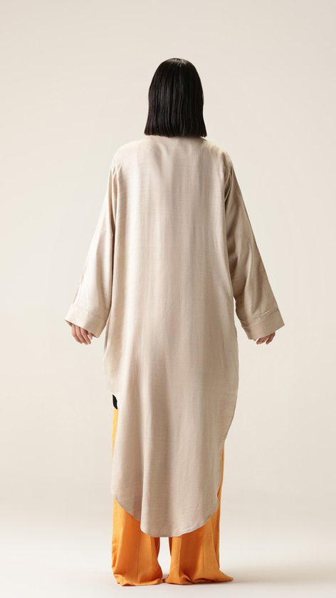 beige sandstorm dress